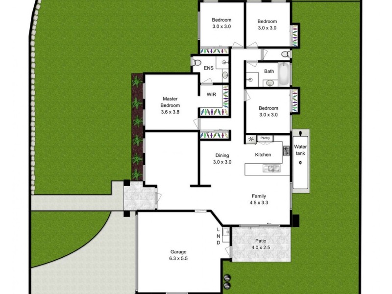 6 Burns Circuit, Augustine Heights QLD 4300 Floorplan