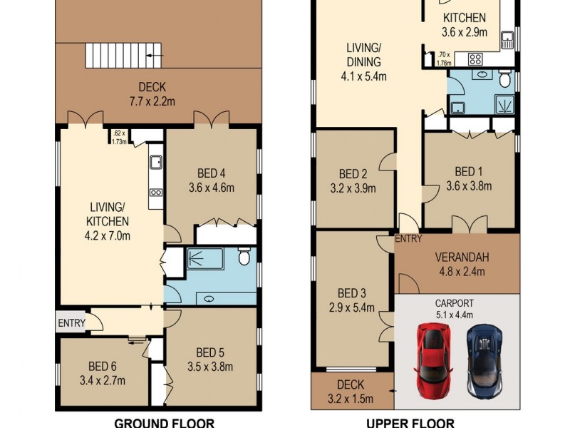 209 Latrobe Terrace, Paddington QLD 4064 Floorplan