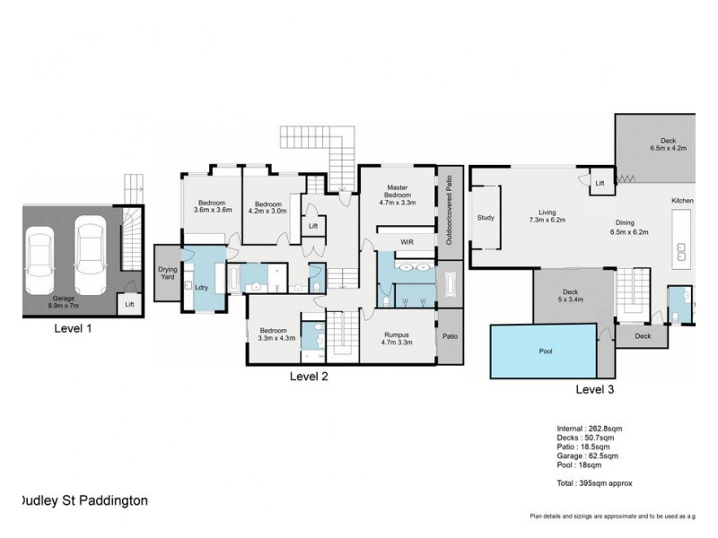 47 Dudley Street, Paddington QLD 4064 Floorplan