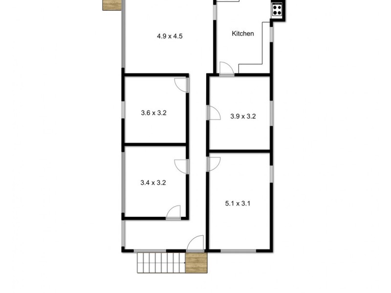 86 Latrobe Terrace, Paddington QLD 4064 Floorplan
