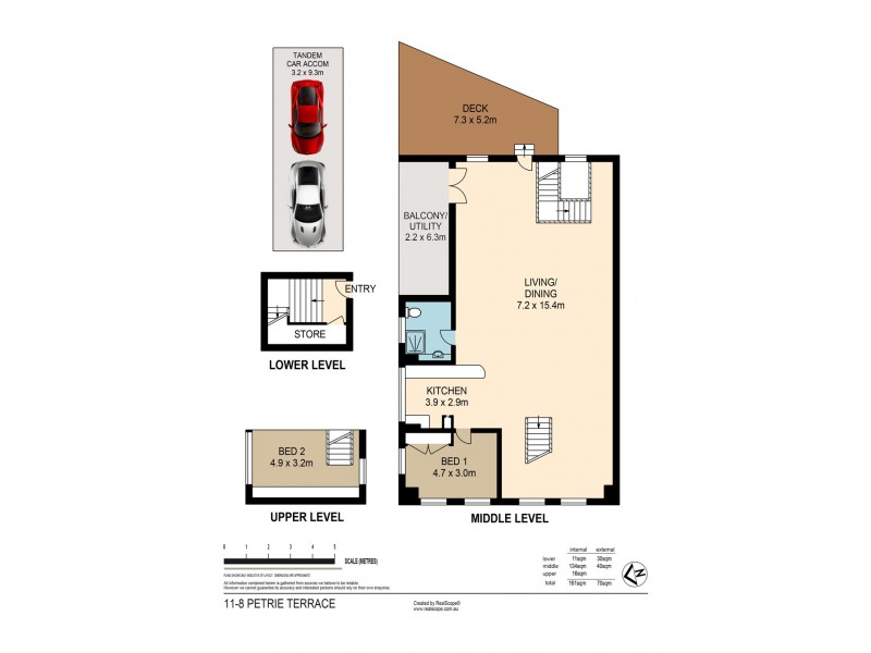 11/8 Petrie Terrace, Petrie Terrace QLD 4000 Floorplan