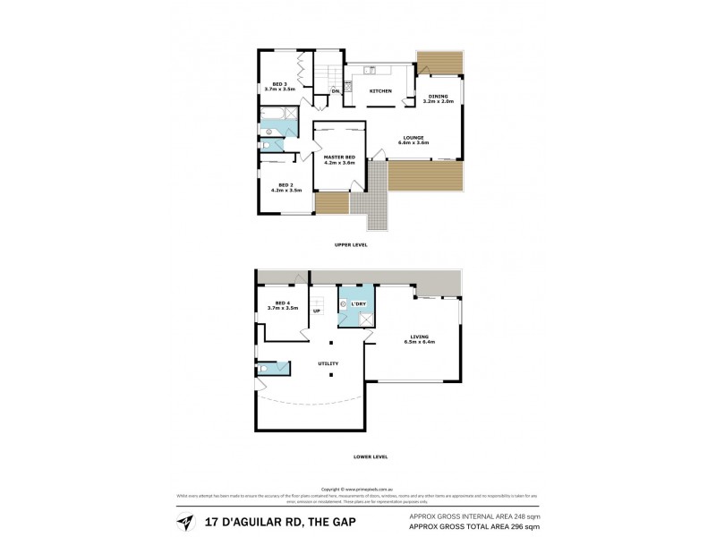 17 D’Aguilar Road, The Gap QLD 4061 Floorplan