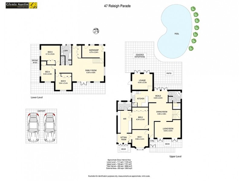 47 Raleigh Parade, Ashgrove QLD 4060 Floorplan