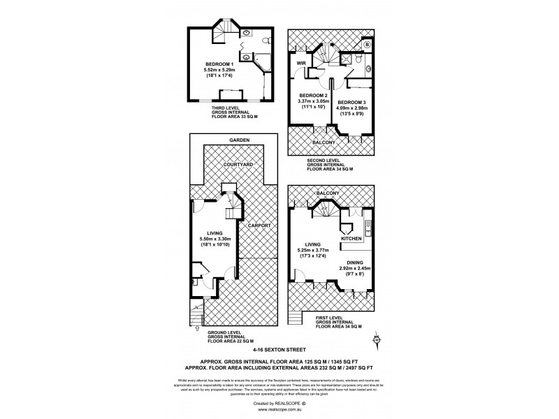 4/16 Sexton Street, Petrie Terrace QLD 4000 Floorplan