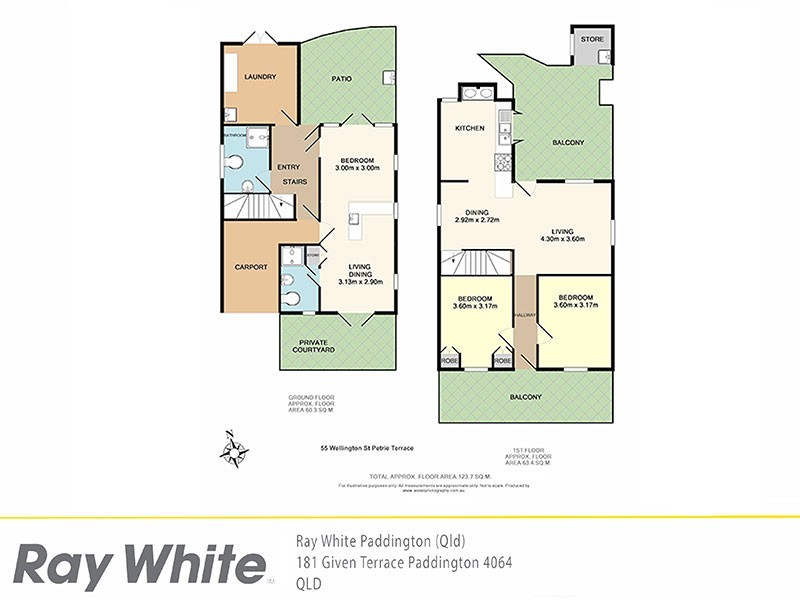 55 Wellington Street, Petrie Terrace QLD 4000 Floorplan