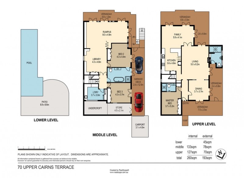 70 Upper Cairns Terrace, Paddington QLD 4064 Floorplan