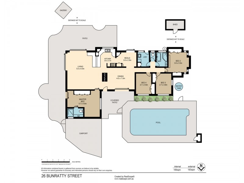 26 Bunratty Street, The Gap QLD 4061 Floorplan