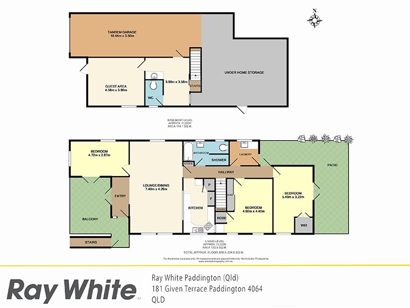 7 Forrester Terrace, Bardon QLD 4065 Floorplan