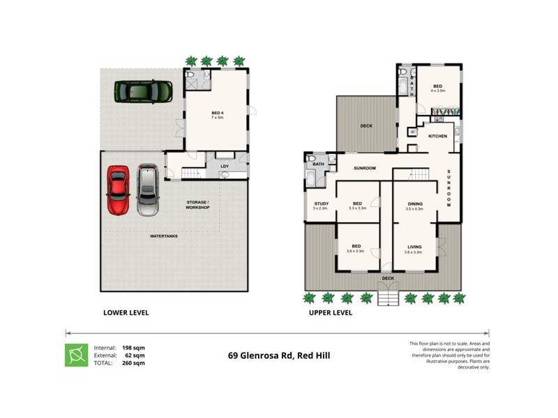 69 Glenrosa Road, Red Hill QLD 4059 Floorplan