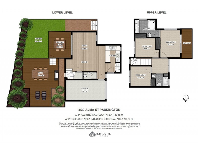 5/39 Alma Street, Paddington QLD 4064 Floorplan