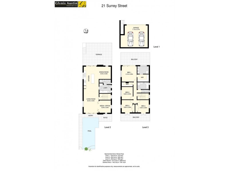 21 Surrey Street, Red Hill QLD 4059 Floorplan