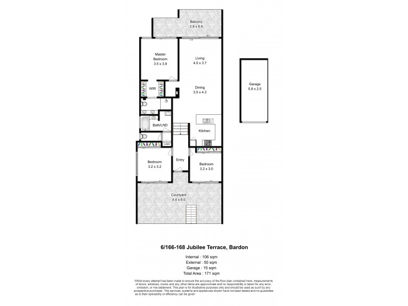 6/166-168 Jubilee Terrace, Bardon QLD 4065