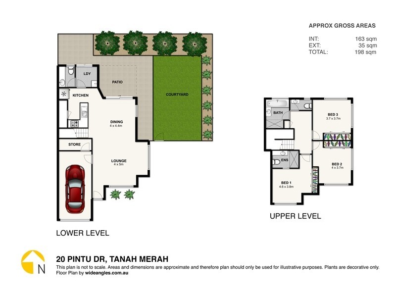 8/20 Pintu Drive, Tanah Merah QLD 4128 Floorplan