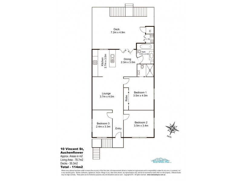 10 Vincent Street, Auchenflower QLD 4066 Floorplan