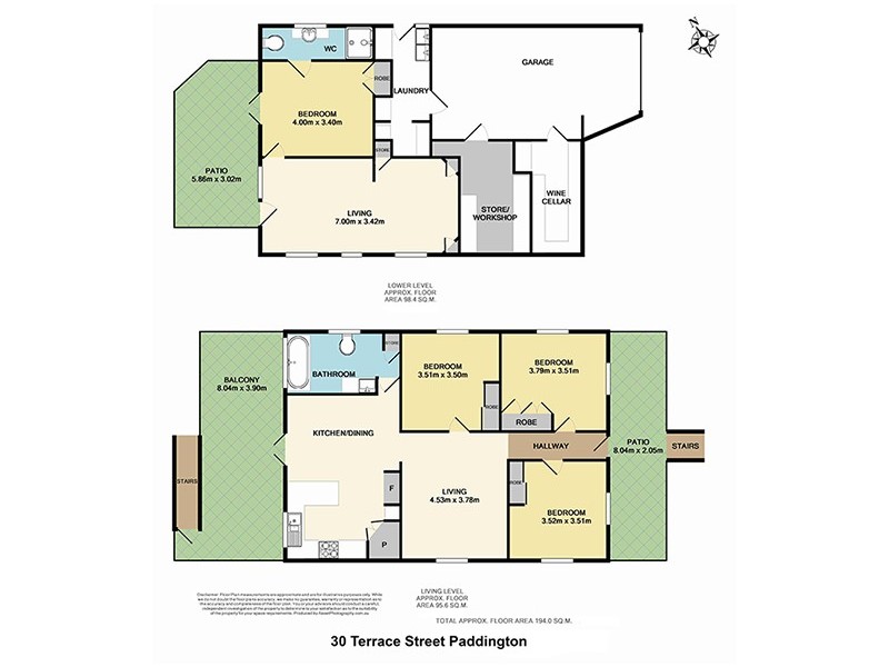 30 Terrace Street, Paddington QLD 4064 Floorplan