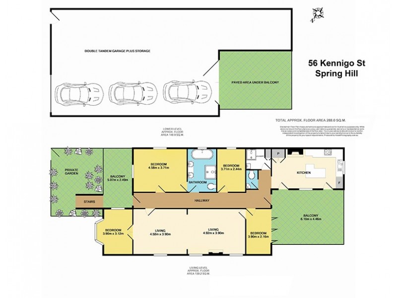56 Kennigo Street, Spring Hill QLD 4000 Floorplan