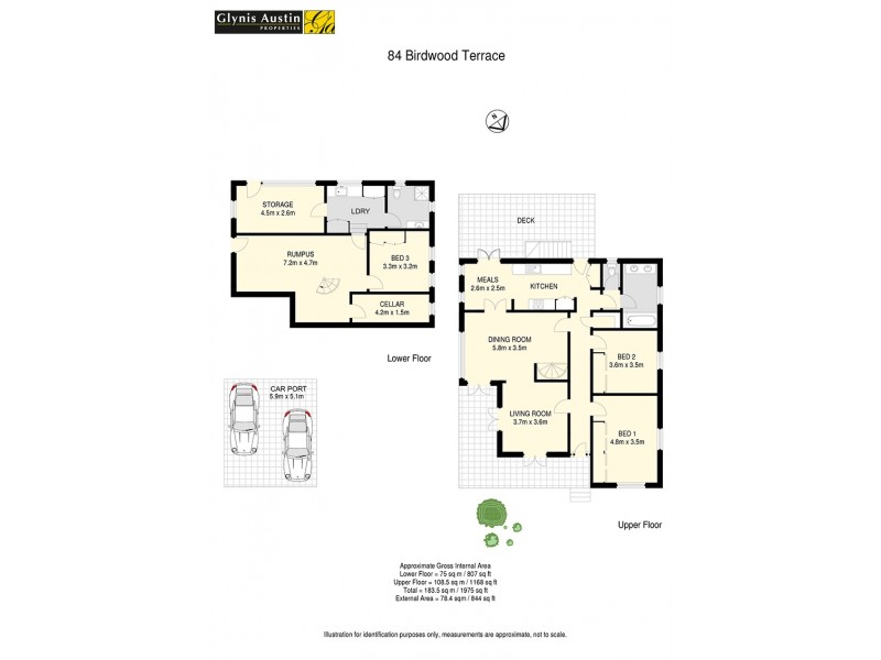 84 Birdwood Terrace, Auchenflower QLD 4066 Floorplan