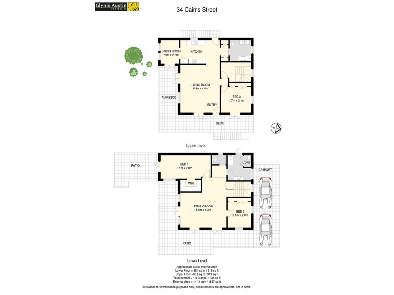 34 Cairns Street, Red Hill QLD 4059 Floorplan