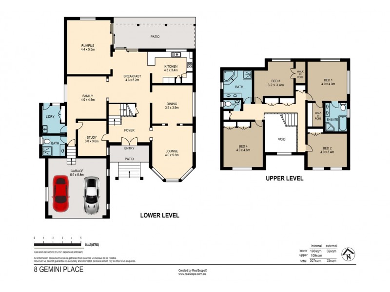 8 Gemini Place, Bridgeman Downs QLD 4035 Floorplan