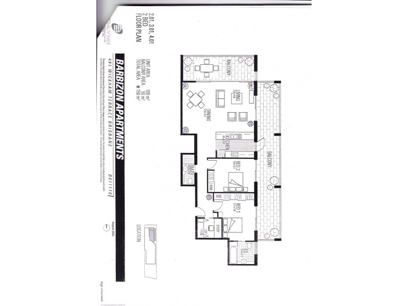 301/491 Wickham Terrace, Spring Hill QLD 4000 Floorplan