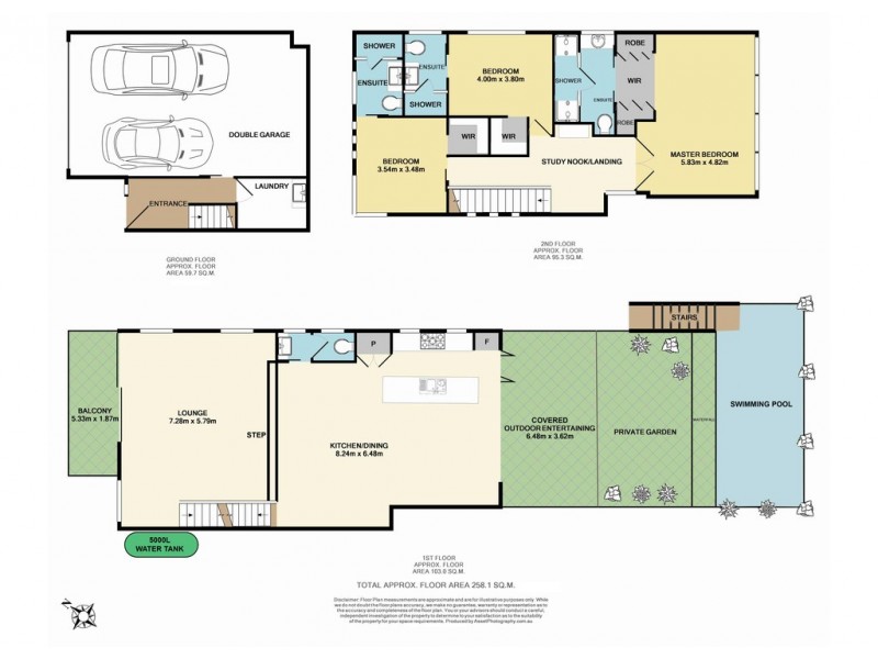 4A Bousfield Street, Paddington QLD 4064 Floorplan