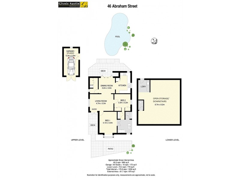 46 Abraham Street, Red Hill QLD 4059 Floorplan