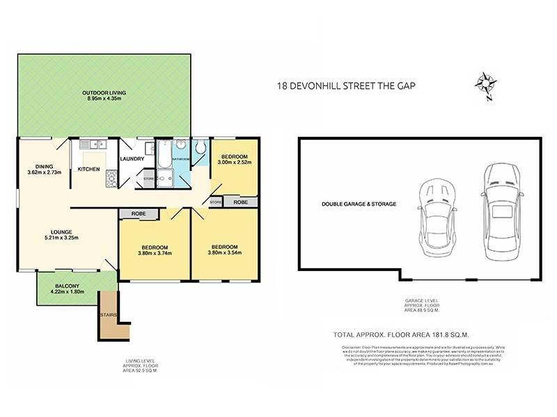 18 Devonhill St, The Gap QLD 4061 Floorplan