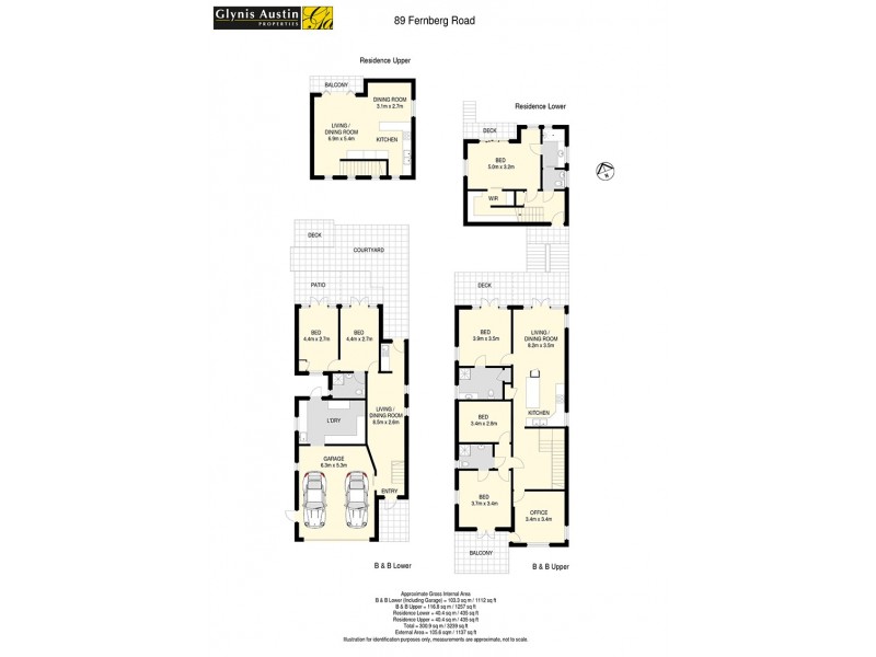 89 Fernberg Road, Paddington QLD 4064 Floorplan