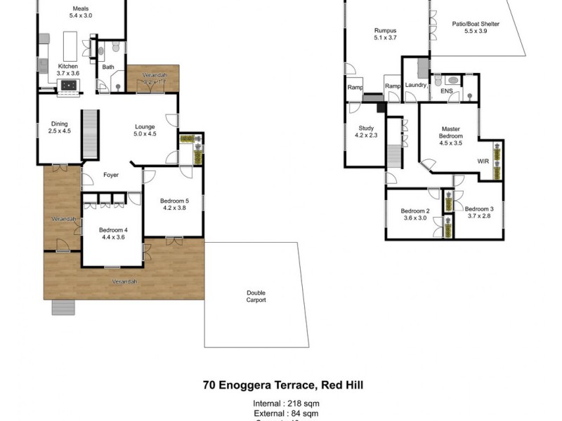 70 Enoggera Terrace, Red Hill QLD 4059 Floorplan