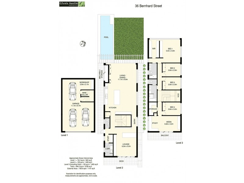 36 Bernhard Street, Paddington QLD 4064 Floorplan