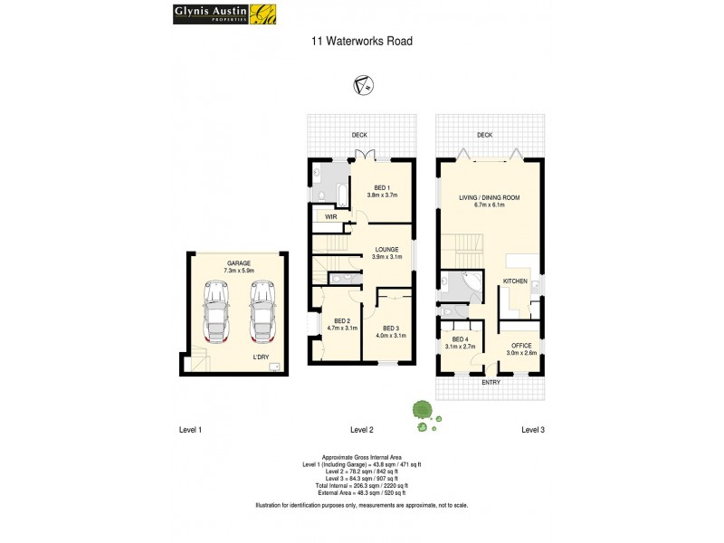 11 Waterworks Road, Red Hill QLD 4059 Floorplan
