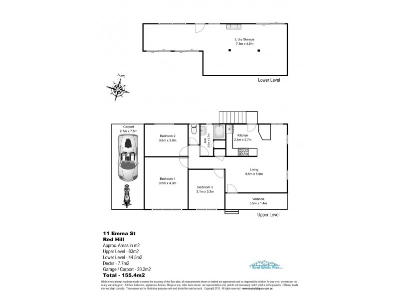 11 Emma Street, Red Hill QLD 4059 Floorplan