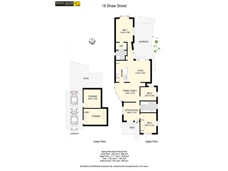 16 Shaw Street, Auchenflower QLD 4066 Floorplan