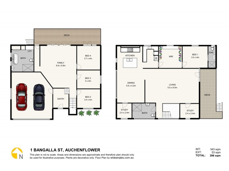 1 Bangalla Street, Auchenflower QLD 4066 Floorplan