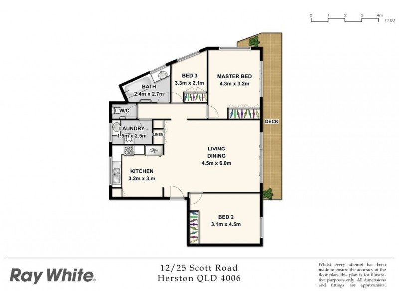 12/25 Scott Road, Herston QLD 4006 Floorplan
