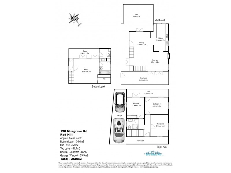 190 Musgrave Road, Red Hill QLD 4059 Floorplan
