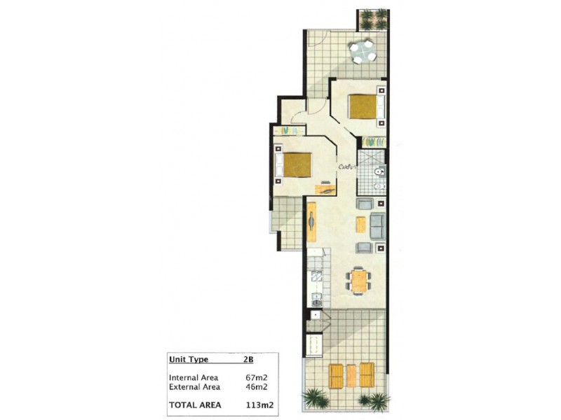 4309/57 Musk Avenue, Kelvin Grove QLD 4059 Floorplan
