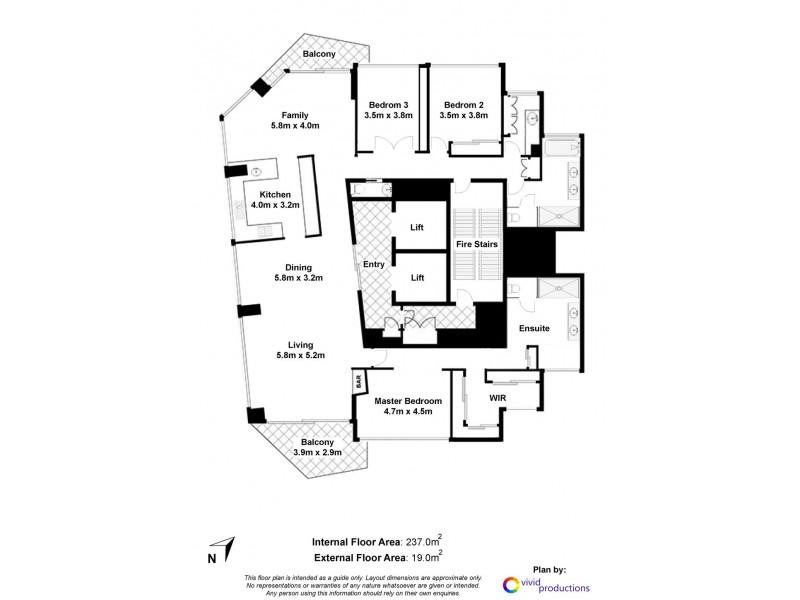 16/483 Adelaide Street, Brisbane City QLD 4000 Floorplan