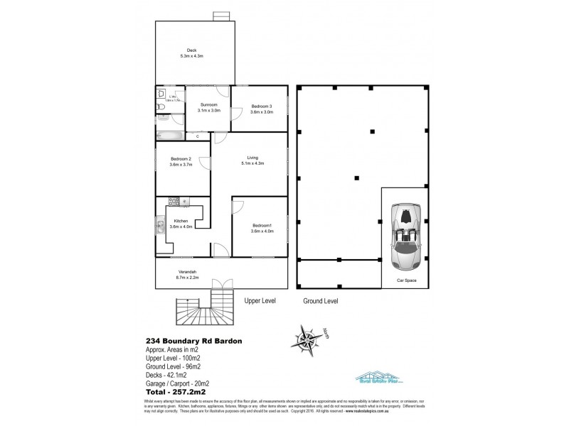 234 Boundary Road, Bardon QLD 4065 Floorplan