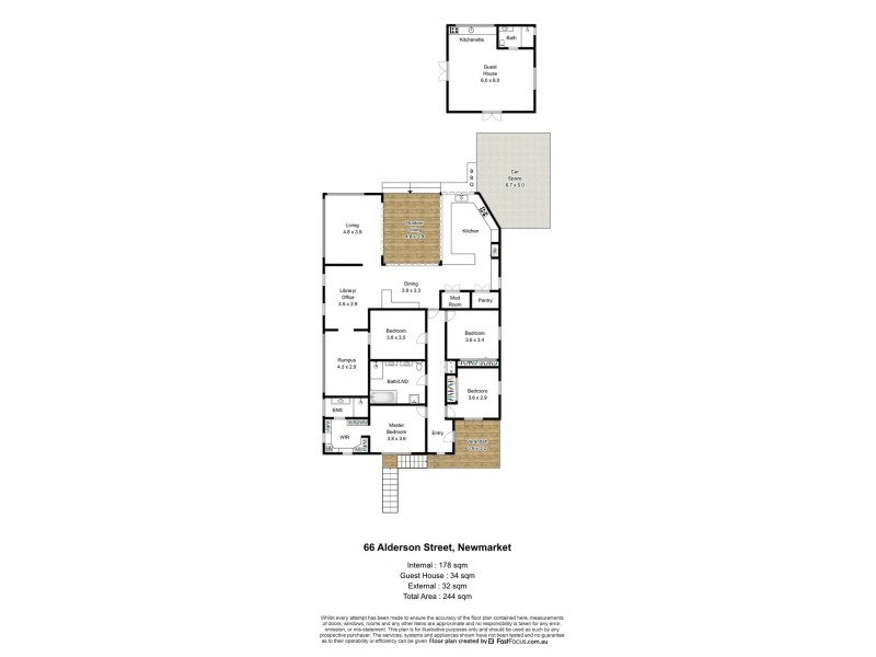 66 Alderson Street, Newmarket QLD 4051 Floorplan