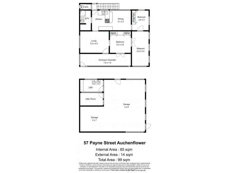 57 Payne Street, Auchenflower QLD 4066 Floorplan