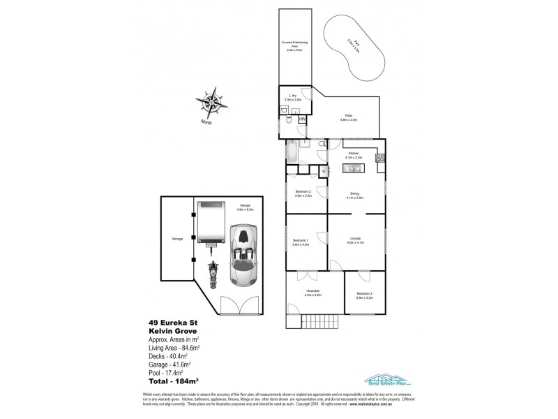 49 Eureka Street, Kelvin Grove QLD 4059 Floorplan