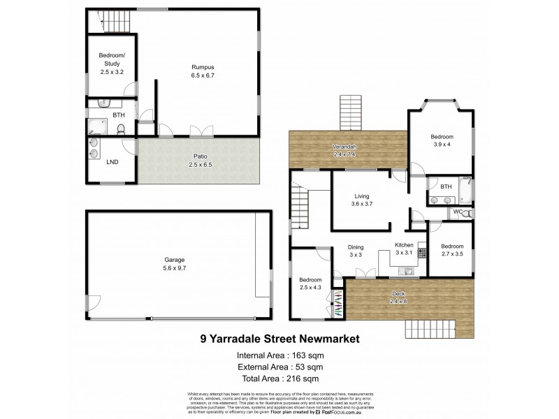 9 Yarradale Street, Newmarket QLD 4051 Floorplan