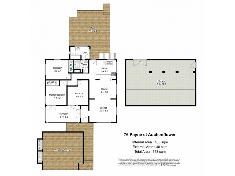 76 Payne Street, Auchenflower QLD 4066 Floorplan