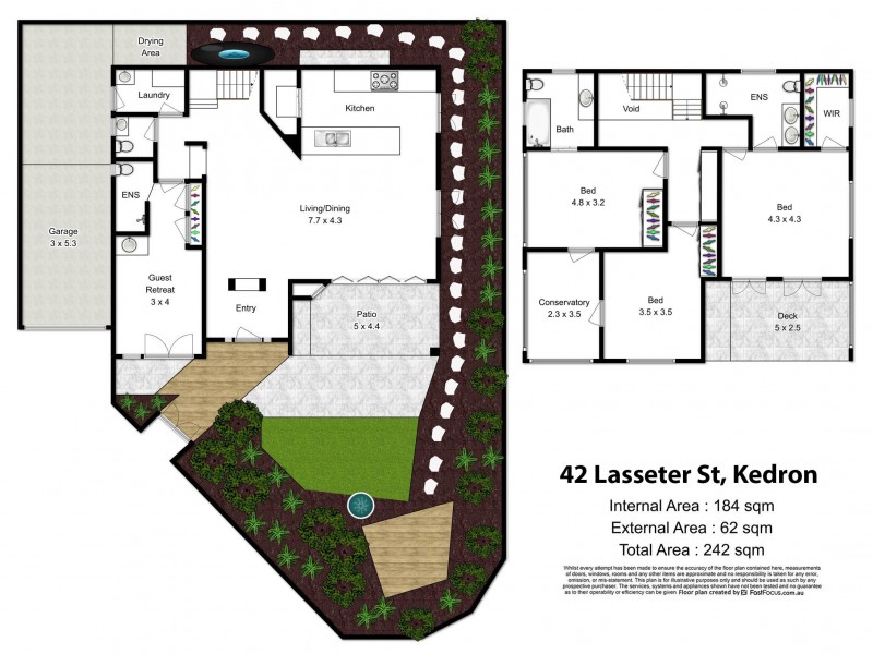 42 Lasseter Street, Kedron QLD 4031 Floorplan