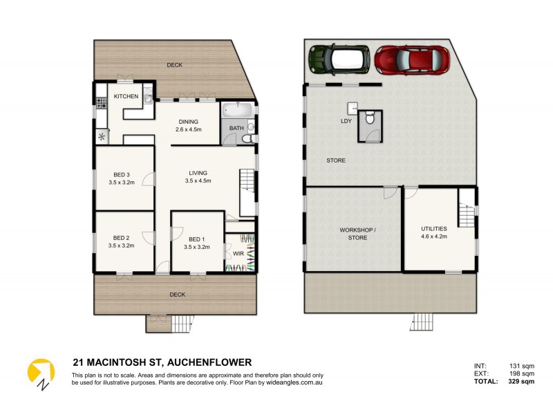 21 Macintosh Street, Auchenflower QLD 4066 Floorplan