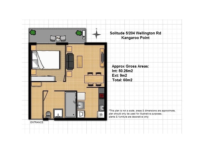 5/204 Wellington Road, East Brisbane QLD 4169 Floorplan