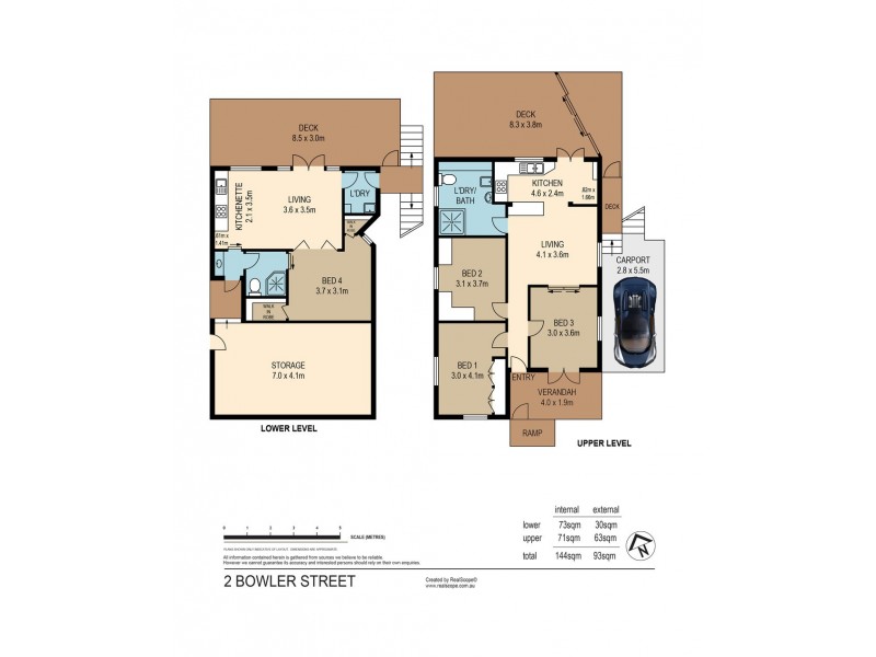 2 Bowler Street, Paddington QLD 4064 Floorplan