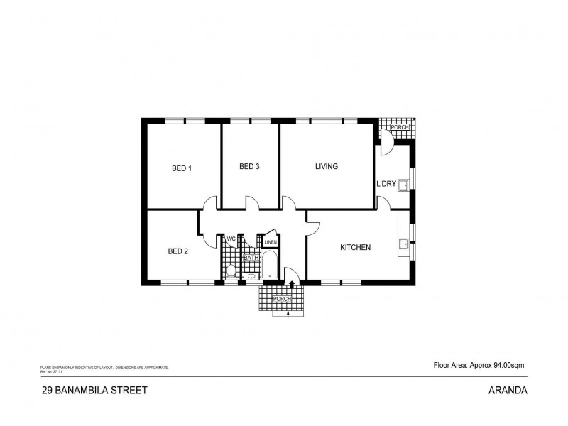 29 Banambila Street, Aranda ACT 2614 Floorplan