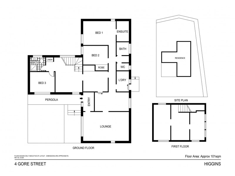 4 Gore Street, Higgins ACT 2615 Floorplan